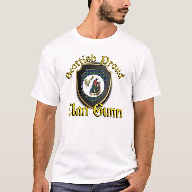 Clan Gunn Scottish Proud Shirts (Front)