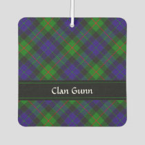 Clan Gunn Tartan Air Freshener