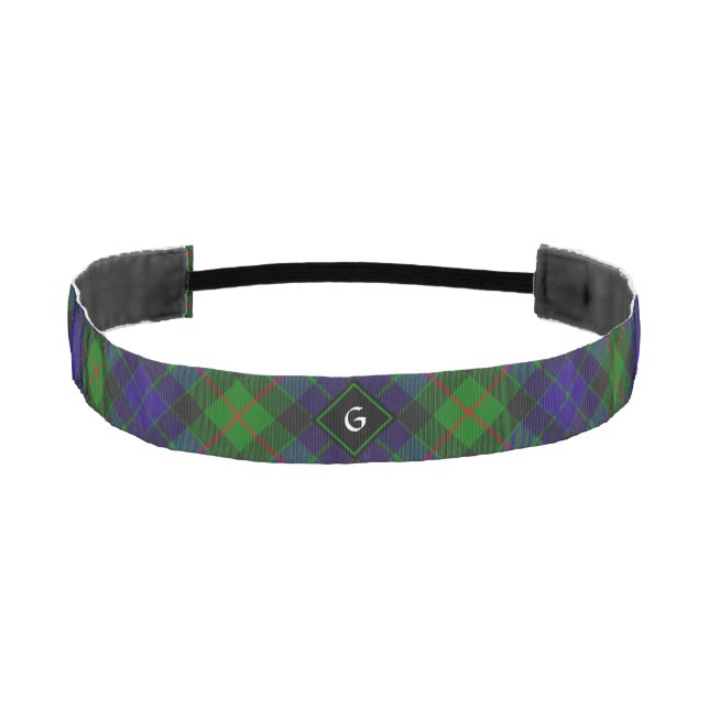 Clan Gunn Tartan Athletic Headband (Front)