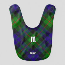 Clan Gunn Tartan Baby Bib