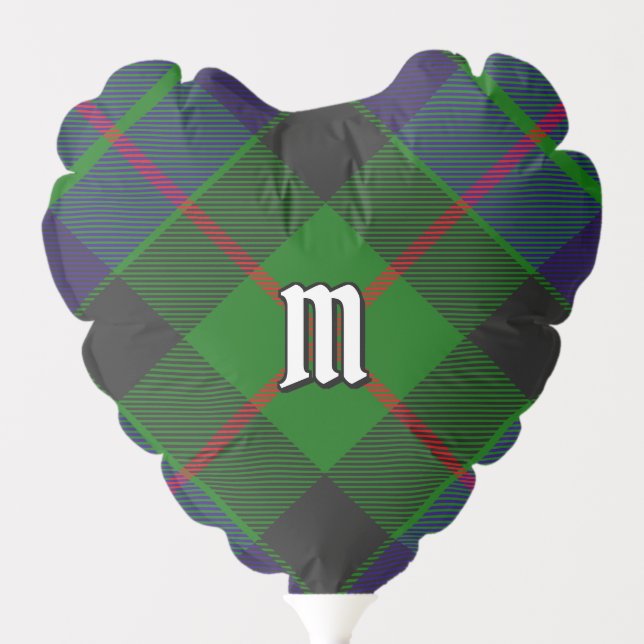Clan Gunn Tartan Balloon (Front)