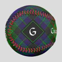 Clan Gunn Tartan Baseball