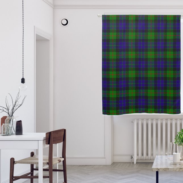 Clan Gunn Tartan Blackout Curtains (Living Room)