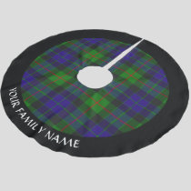 Clan Gunn Tartan Brushed Polyester Tree Skirt