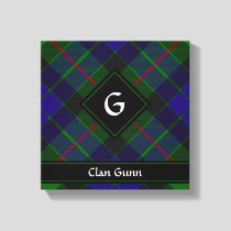 Clan Gunn Tartan Canvas Print