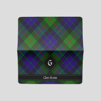 Clan Gunn Tartan Checkbook Cover