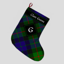 Clan Gunn Tartan Christmas Stocking