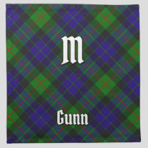 Clan Gunn Tartan Cloth Napkin