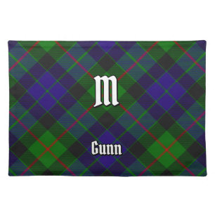Clan Gunn Tartan Cloth Placemat