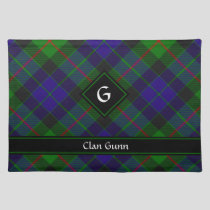 Clan Gunn Tartan Cloth Placemat