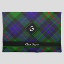 Clan Gunn Tartan Cloth Placemat