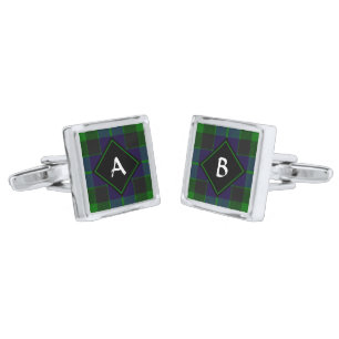 Clan Gunn Tartan Cufflinks