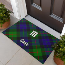 Clan Gunn Tartan Doormat