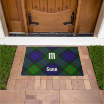 Clan Gunn Tartan Doormat