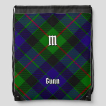 Clan Gunn Tartan Drawstring Bag