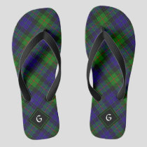 Clan Gunn Tartan Flip Flops