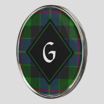 Clan Gunn Tartan Golf Ball Marker