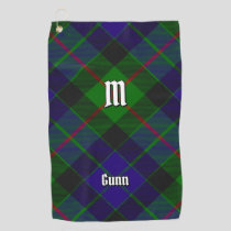 Clan Gunn Tartan Golf Towel