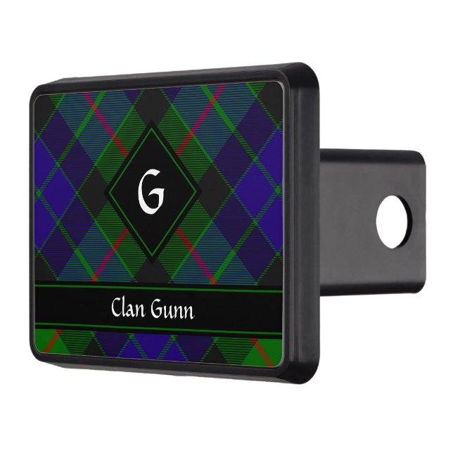 Clan Gunn Tartan Hitch Cover (Left)
