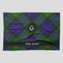 Clan Gunn Tartan Kitchen Towel