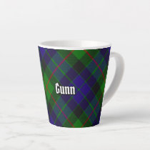 Clan Gunn Tartan Latte Mug