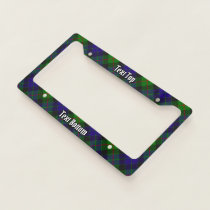 Clan Gunn Tartan License Plate Frame