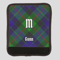 Clan Gunn Tartan Luggage Handle Wrap