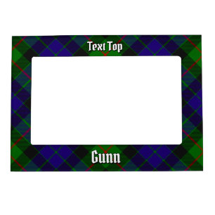 Clan Gunn Tartan Magnetic Frame