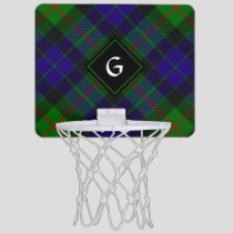 Clan Gunn Tartan Mini Basketball Hoop