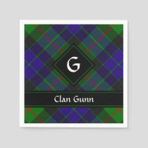 Clan Gunn Tartan Napkins