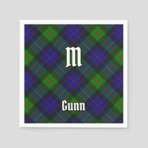 Clan Gunn Tartan Napkins