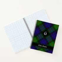 Clan Gunn Tartan Notebook