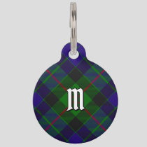 Clan Gunn Tartan Pet ID Tag