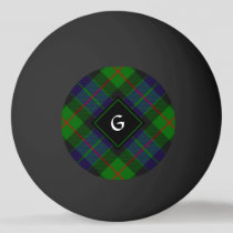 Clan Gunn Tartan Ping Pong Ball