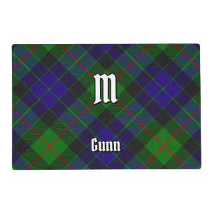 Clan Gunn Tartan Placemat
