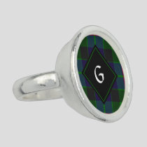 Clan Gunn Tartan Ring