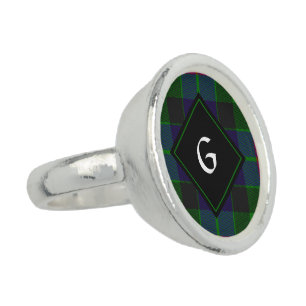 Clan Gunn Tartan Ring