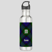 Clan Gunn Tartan Stainless Steel Water Bottle
