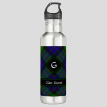 Clan Gunn Tartan Stainless Steel Water Bottle