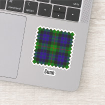 Clan Gunn Tartan Sticker