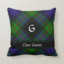 Clan Gunn Tartan Throw Pillow