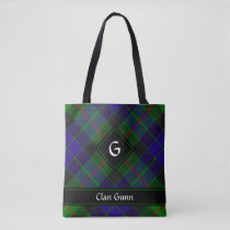 Clan Gunn Tartan Tote Bag