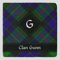 Clan Gunn Tartan Trivet