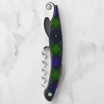 Clan Gunn Tartan Waiter's Corkscrew