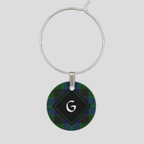 Clan Gunn Tartan Wine Charm