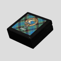 Clan Guthrie Crest over Tartan Gift Box