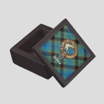 Clan Guthrie Crest over Tartan Gift Box
