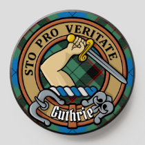 Clan Guthrie Crest over Tartan PopSocket