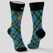 Clan Guthrie Crest over Tartan Socks