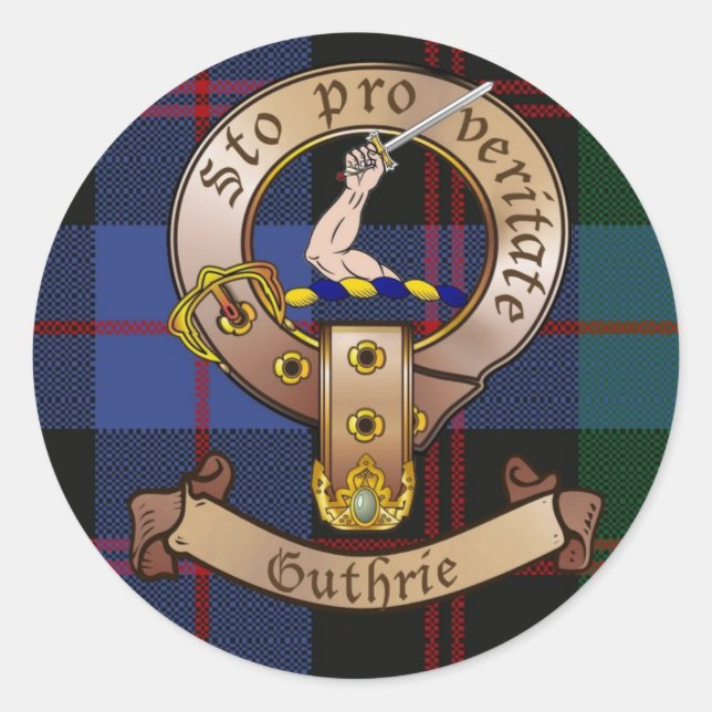 Clan Guthrie Stickers (Front)
